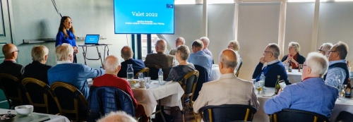Matilda Molander Ledarskribent på VLT gästade oss 2022-10-27 och gav sina synpunkter på utkomsten av årets val.