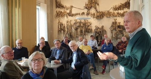 Anders Pers drog stor publik på Stadshusrestaurangen 2023-01-31