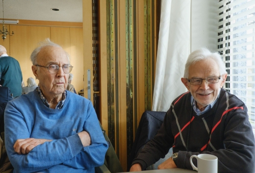 Bo Elmin och Kjell Frank i samspråk