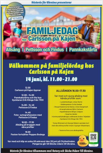 Familjedag 20250614 Västerås För Ukraina