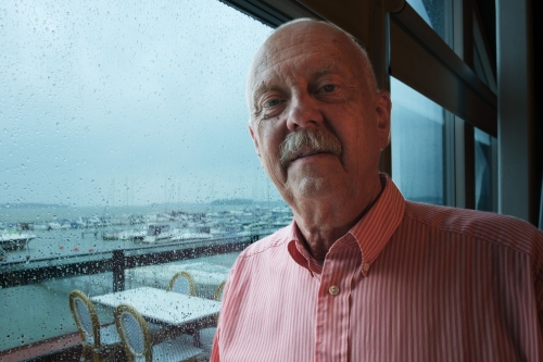 Göran Broås berättade om det kommande Kyrkovalet den 2025-09-11. Foto Stefan Nilsson